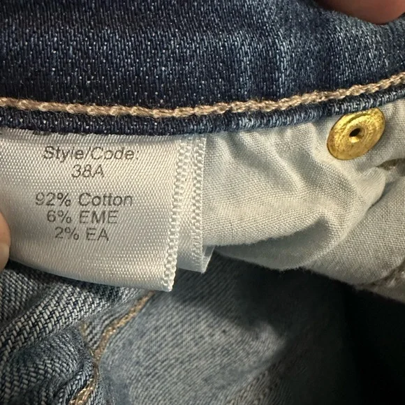 MCGUIRE DENIM JEANS women's 29 raw hem gold button fly - Picture 6 of 7